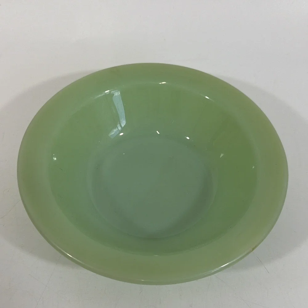 Vintage Jadeite Fireking Bowl Cereal Salad 6